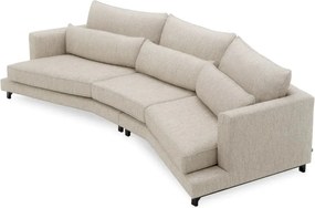 Canapea design LUX Savarana, Splendor gri deschis