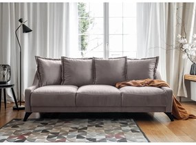 Canapea din catifea Miuform Royal Rose, bej