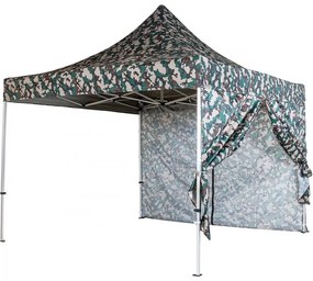 Perete lateral cu fermoar,pădure,pentru cortul INSTENT "PRO"