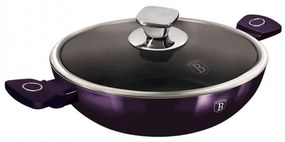 Wok cu capac Purple Eclipse Collection BerlingerHaus BH 7114