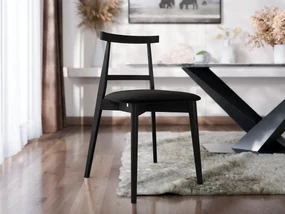 Scaun sufragerie KD 71 (Negru) . 1103488
