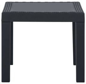 Set mobilier de gradina Culoare negru, OBASI