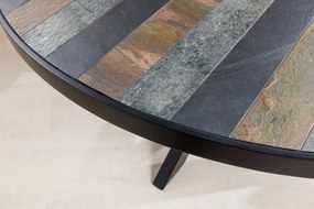 Masa Rotunda, Diametru 120cm, Design Unicat, Mountain Soul