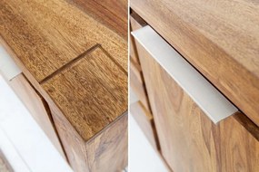 Comoda realizata manual din lemn masiv, design elegant Giant Sheesham 180cm