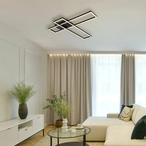 Plafoniera LED design geometric TATJANA 80x22cm