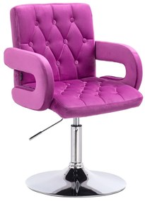 HR8404N Scaun Catifea Fucsia