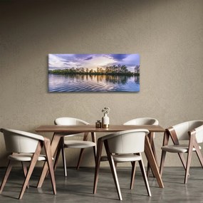 Tablou cu lac (120x50 cm)