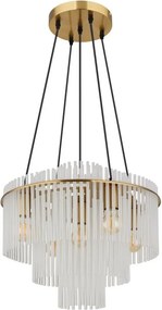 Lustra moderna suspendata GORLEY satin