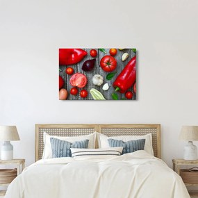 Tablou cu legume (90x60 cm)