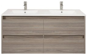 Mobilier de baie Porto 120 inferior cu lavoar în culoarea ulmului rauna