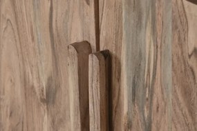 Bufet din lemn masiv de acacia, 175×40×81 cm, „Baobab"
