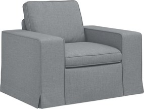 vidaXL Canapea Gri deschis 103 x 80 x 82 cm țesătură