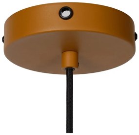 Lustră pe cablu SIEMON 1xE27/40W/230V portocalie Lucide 45496/01/44