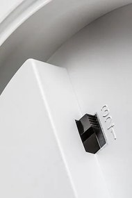 Plafoniera pentru baie, Protectie IP44 Alenzo D-35,5cm negru, alb