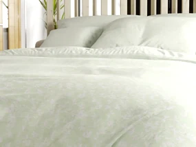 Lenjerie de pat din bumbac Renforcé GREEN FLOWERS verde Dimensiunile lenjeriei: 70 x 90 cm | 140 x 200 cm