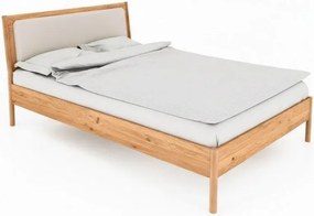 Pat din lemn de stejar 90x200 cm Pola – The Beds