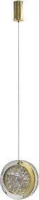 Pendul LED design decorativ EUFORIA 13 auriu