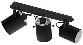 Eglo 33647 - Plafonieră cu spoturi VILLABATE, 3 x E27 / 10W / 230V