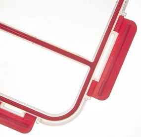 Tavă de copt divizată Orion cu capac din plastic,21 x 16 x 7 cm, 21 x 16 x 7 cm