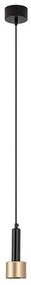Pendul LED design modern Leacu negru, auriu
