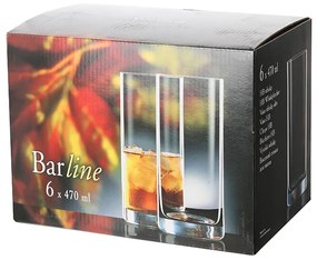 Set Pahare Bohemia Royal Barline, 6 buc., 470 ml 107957