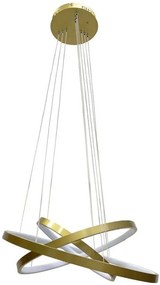 Candellux Lune lampă suspendată 3x60 W auriu 33-76397