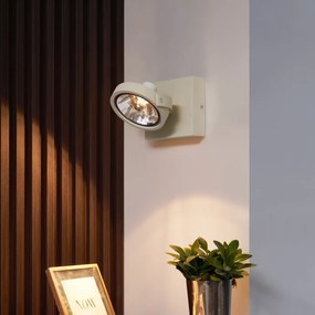 Spotlight modern plafon bej G9 rotund cu rotire și înclinare - Go