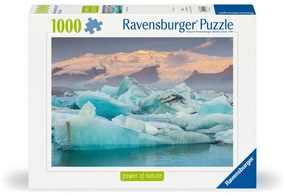 PUZZLE PUTEREA NATURII LACUL GLACIAR JOKULSARLON DIN ISLANDA 1000 PIESE - RAVENSBURGER (RVSPA01394)