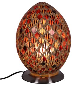 Lampa de masa Mozaic Oriental h 31,5 cm