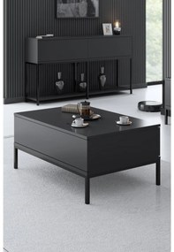 Masă de cafea Lurde (antracit + Negru). 1089588