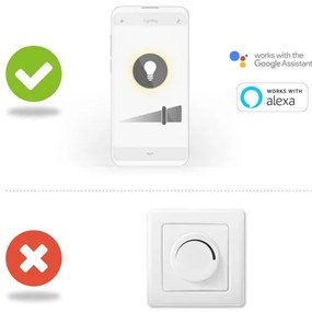 Proiector LED RGBW SmartLife LED/20W/230V Wi-Fi IP65 Nedis WIFILOFC20FBK