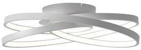 Plafonieră LED Brilliant LABYRINTH LED/40W/230V d. 39,5 cm gri