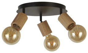 Plafoniera cu 3 spoturi design minimalist Spinny