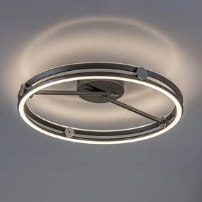 Rabalux 71277 - plafonieră LED dimabilă TRIXO 60W/230V 3000-6500K Ø 50 cm gri + telecomandă