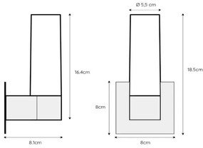 Aplică pentru baie Lucide 04202/01/30 JESSE 1xG9/33W/230V IP44