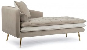 Pat de zi / sezlong design modern SOPHIE TAUPE 0735305 BZ