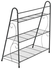 Raft metalic Veruma,  gri închis