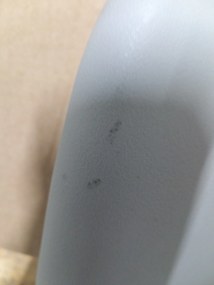 Reducere Scaun gri deschis BALI MARK cu picioare negre, calitatea II.