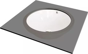 Lavoar ceramica Deante Alpinia alb 38x38 cm