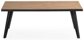 Măsuță de cafea cu blat cu aspect de lemn de stejar 60x120 cm Sindi – Marckeric