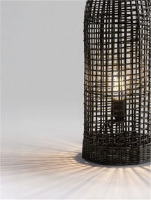 Lampadar/Lampa de podea decorativa ratan natural, NAOS H 73cm