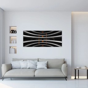 Tablou abstract - clădire (120x50 cm), în 40 de alte dimensiuni noi