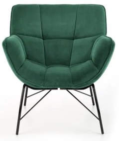 Fotoliu FIGA, verde închis