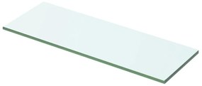 vidaXL Raft din sticlă transparentă, 50 x 12 cm