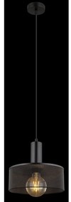 Pendul design industrial JEDD negru 25cm