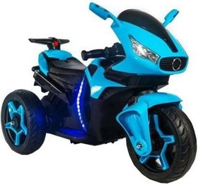 Motocicleta Electrica cu Acumulator Pentru Copii NOVOKIDS™ Shadow Motor, 2-6 ani, max 40 kg, Cu Sunete si Lumini LED, Trotineta Electrica, 3 Roti,