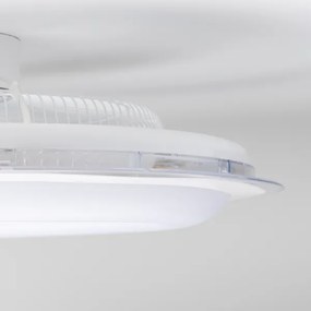Plafonieră LED dimabilă cu ventilator Brilagi RONDA LED/48W/230V alb + telecomandă