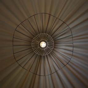 Brilagi - Lustră LED suspendată pe cablu CERIA WIRE 1xE27/40W/230V Ø 80 cm, neagră