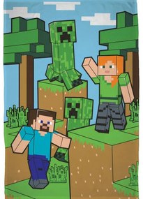 Minecraft Encounter pătură din polar 100x150cm