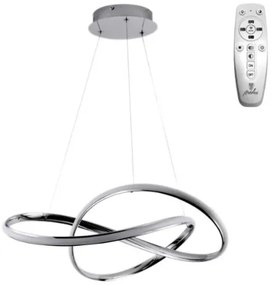 Lustră LED dimabilă pe cablu Brilagi COSMOWAVE LED/70W/230V 3000-6500K alb + telecomandă